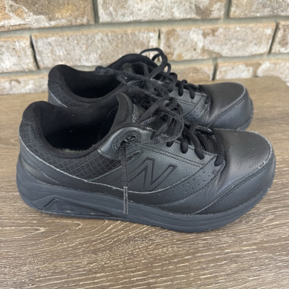 New Balance Women's 928 V3 Black Work Shoes Casual Sneakers Size 8D Wide *READ*